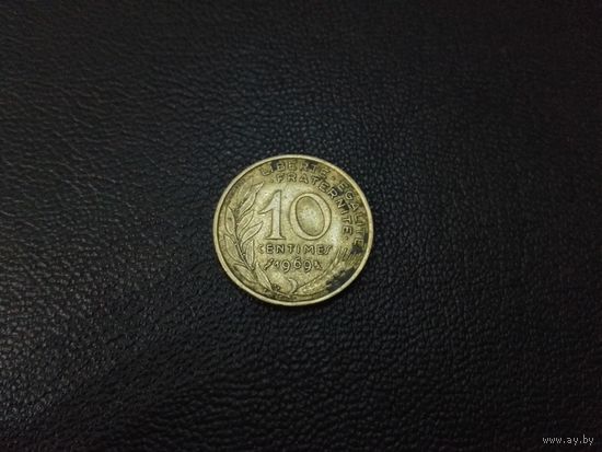 10 сантимов 1969