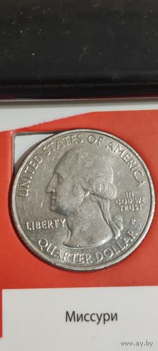 США 25 центов (квотер) национальный парк Грейт-Сант -Дьюнс 2014