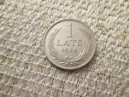 1 лат , Латвия , 1924 г.