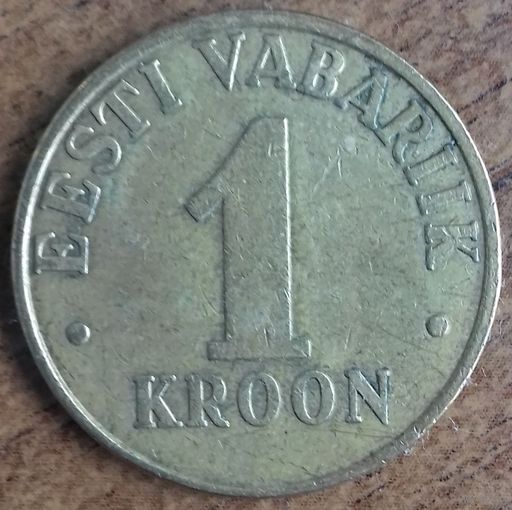 Эстония 1 крона 2001