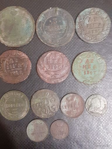 Монеты.12шт.Польша,РИ