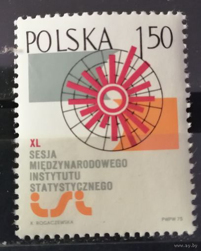 Польша 1975 Сессия международного института статистики
