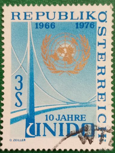Австрия 1976. 10 лет Организации Объединённых Наций по промышленном развитию