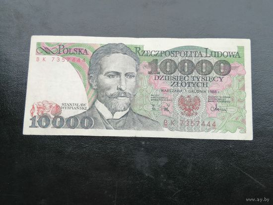 Польша 10000 злотых 1988