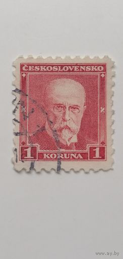 Чехословакия 1930. Президент Масарик.