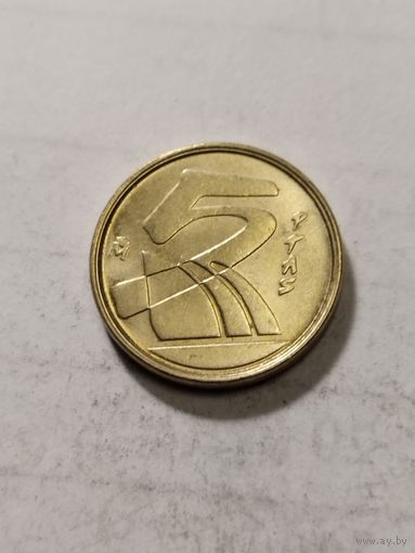 Испания 5 песет 1991