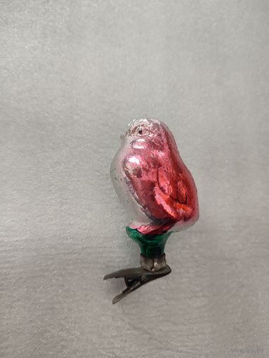 Ёлочная игрушка воробей