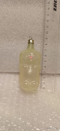 Ёлочная игрушка. Медведь. 8-30