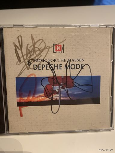 Depeche Mode MFTM CD подписанный