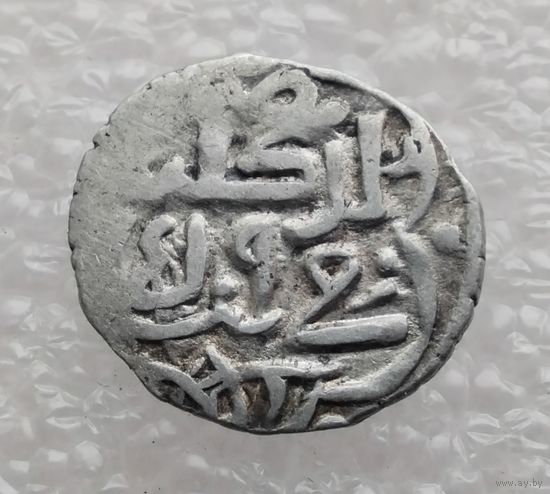 Дирхем (Данг). Золотая Орда XIII-XV вв. Бердибек 758-760 гг. х. Чекан г. Гюлистан. Серебро. (5)