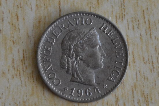 Швейцария 10 раппенов 1964