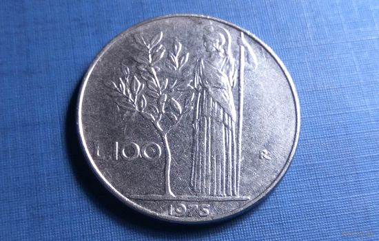 100 лир 1975. Италия.