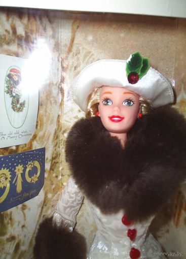 Кукла Барби/Barbie Holiday Memories фирмы Mattel, 1995 г, специальное издание Hallmark.