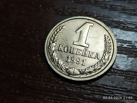 1 копейка 1991 л