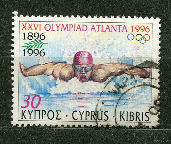 Олимпиада в Атланте. Плавание. Кипр. 1996