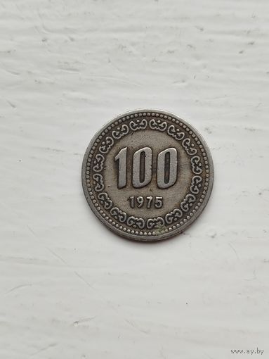 100 вон южная Корея.