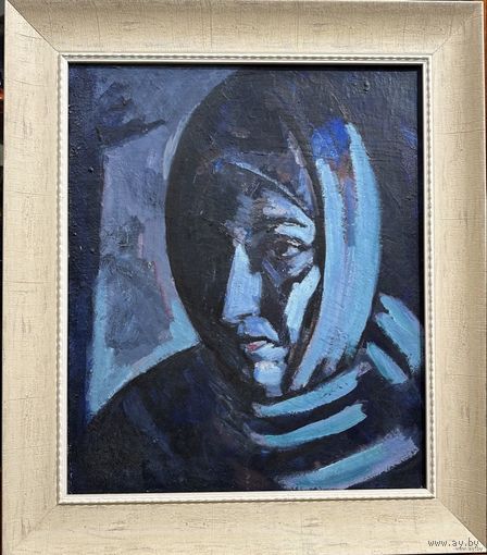 Кищенко А.М "Тамара", 1993г. Холст, масло. Размер без рамы 60х50 см.