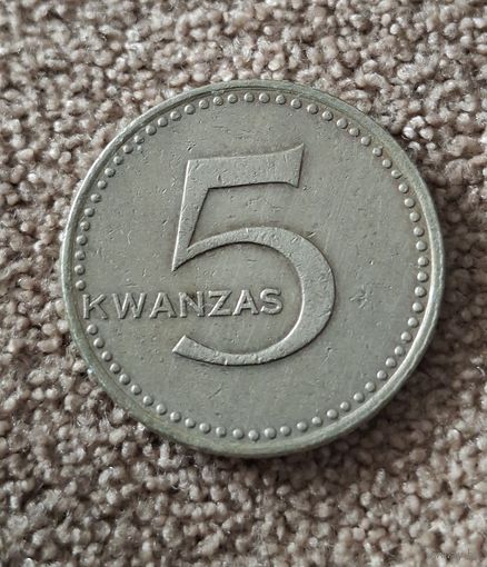 Ангола 5 кванз, ND (1977)