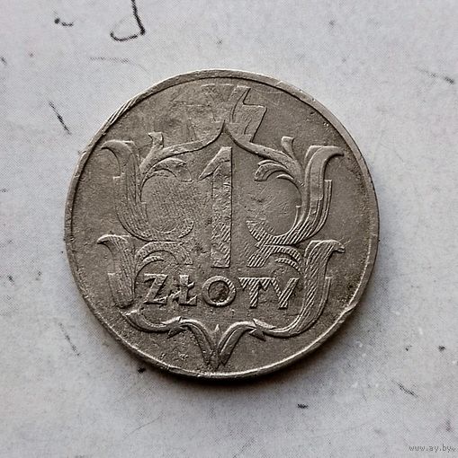 1 злотый 1929 года Польша. Вторая Республика.