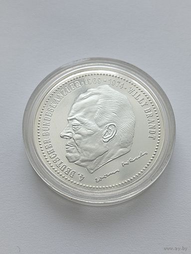 Германия МЕДАЛЬ Вилли Брандт канцлер Германии