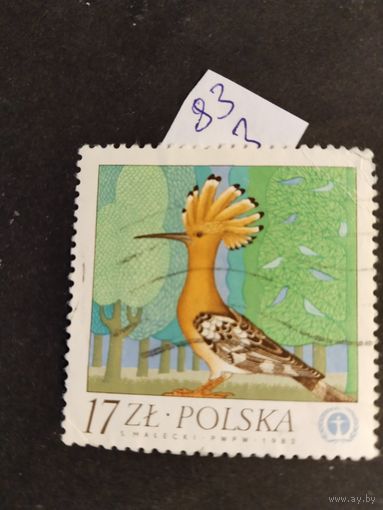 Польша 1983 птицы
