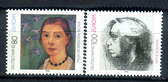 Германия - 1996г. - Известные женщины - полная серия, MNH [Mi 1854-1855] - 2 марки