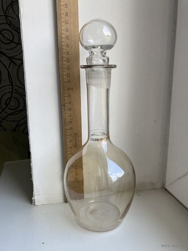 Новогодняя распродажа !Графин СССР Тонкое стекло