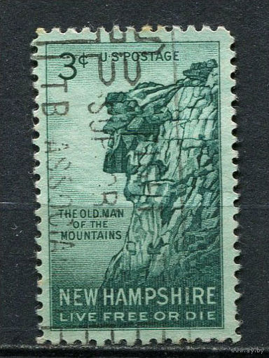 США - 1955 - Нью-Гемпшир - [Mi. 689] - полная серия - 1 марка. Гашеная.  (Лот 41EF)-T7P8
