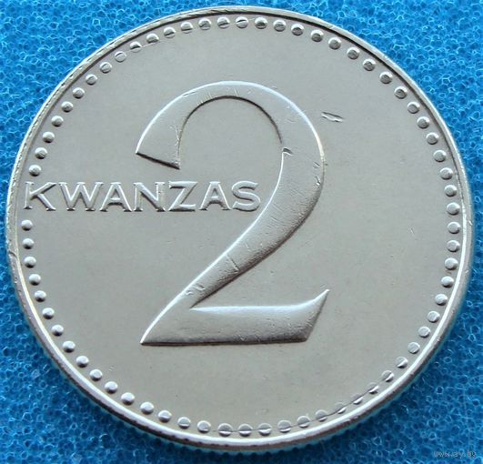 Ангола. 2 кванзы 1977 год  KM#84