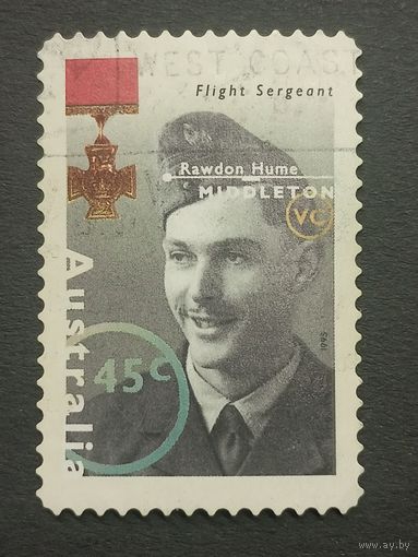 Австралия 1995. Известные люди Второй мировой войны. Зубцовка