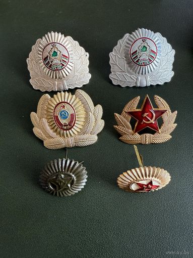 Кокарды  с рубля