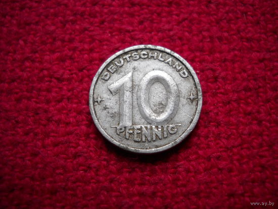 Германия 10 пфеннигов 1948 г.