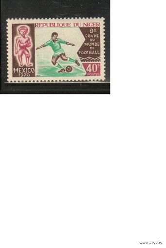 Нигер-1970 (Мих.242) **,  Спорт, Футбол