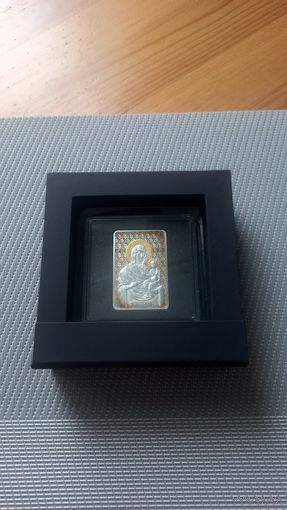 Икона Пресвятой Богородицы "Минская" 20 рублей 2010 год. Серебро. Обмен