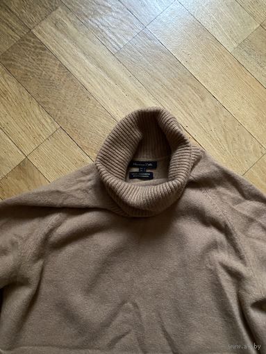 Бежевая водолазка Massimo Dutti, S, шерсть кашемир