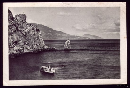 1956 год Украина Мисхор Скала Парус