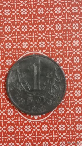 Богемия и Моравия 1 крона 1942
