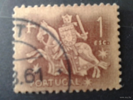 Португалия, 1953. Стандарт. Рыцарь