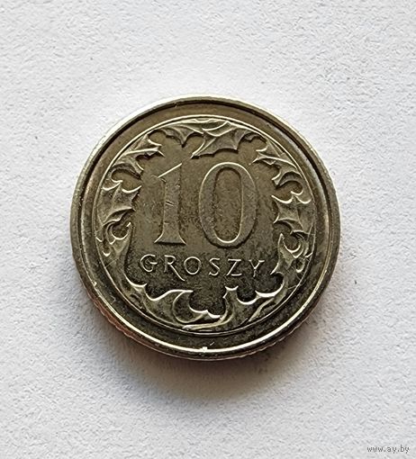Польша 10 грошей, 2011