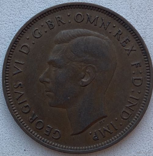 Великобритания 1 пенни 1937 г.