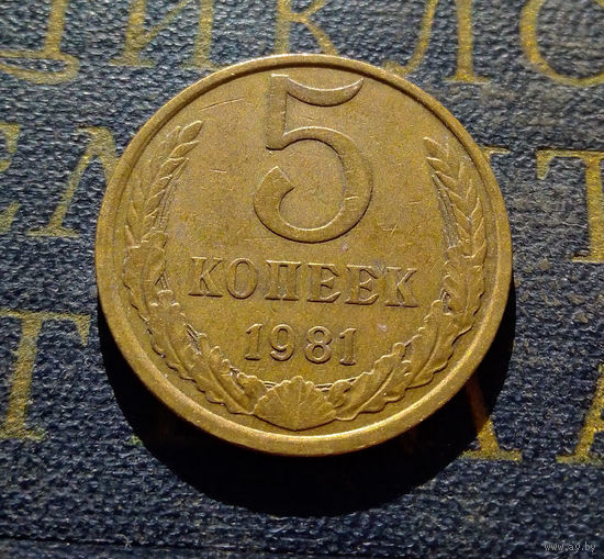 5 копеек 1981 СССР #14