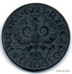 Генерал- Губернаторство (Генеральная Губерния). III Рейх. Польша. 20 грошей /1923/. Цинк.