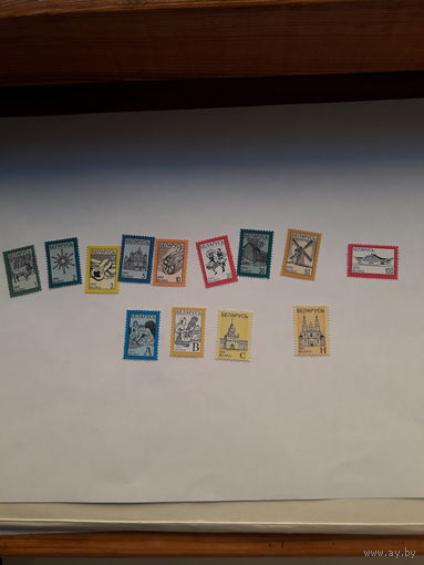 Марки Беларусь 2002 стандарт