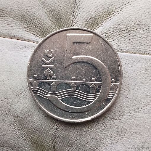 5 крон 1993 года Чехия. Чешская Республика.