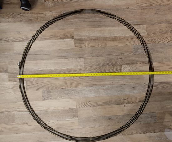 Рельсы Fleischmann, R=415mm, набор 12 шт., НО 1:87
