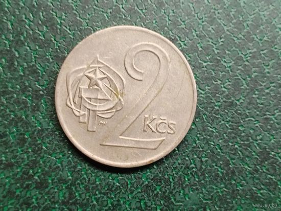 2 кроны Чехословакия.