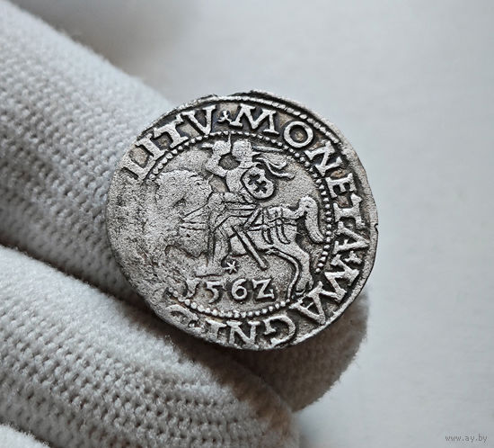 Полугрош 1562 г. Сигизмунд II Август, Вильно, лот рп-8,7