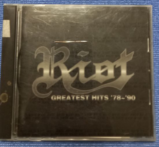 CD,(Japan) Riot – Greatest Hits ~'78 ~'90