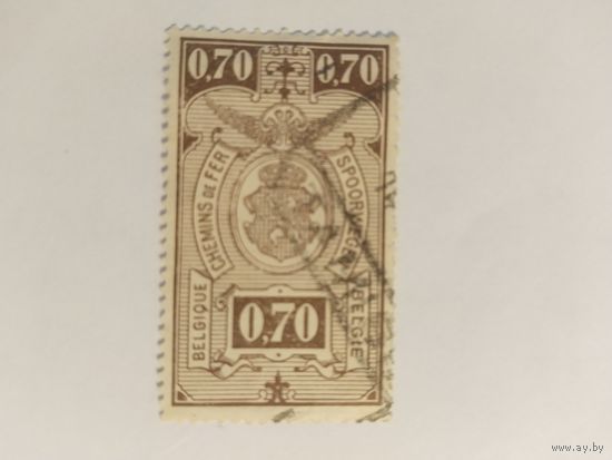 Бельгия 1923   ж/д марки