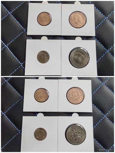 Распродажа !!! Сьерра-Леоне 4 монеты (1/2, 1, 5, 20 центов) 1964 г. UNC
